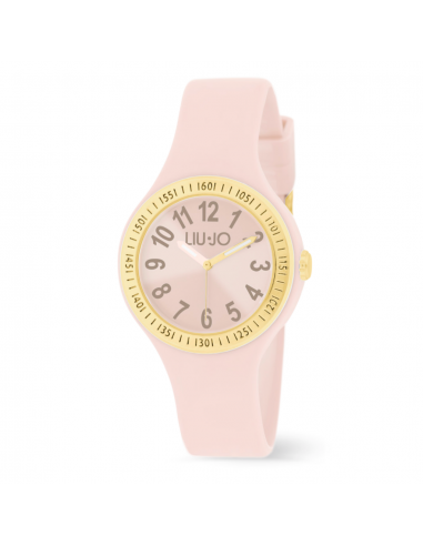 Liu Jo TLJ1936 Friendly silicone rosa pallido e dorato