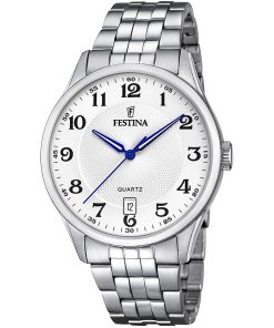 Festina F20425-1 Acero  Clasico solo tempo uomo silver