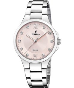 Festina F20582-2 Mademoiselle acciaio rosa con brillantini