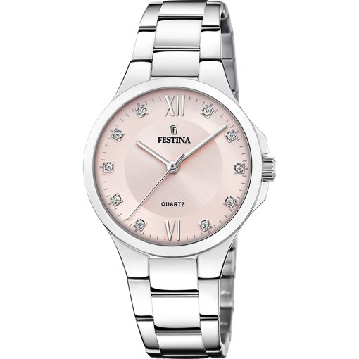 Festina F20582-2 Mademoiselle acciaio rosa con brillantini