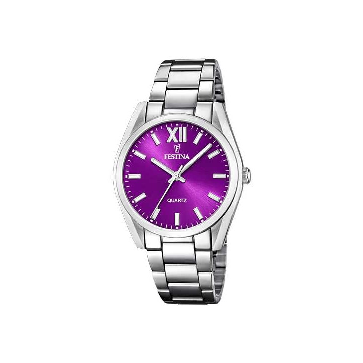 Festina F20622-F Alegria Boyfriend Classic acciaio viola