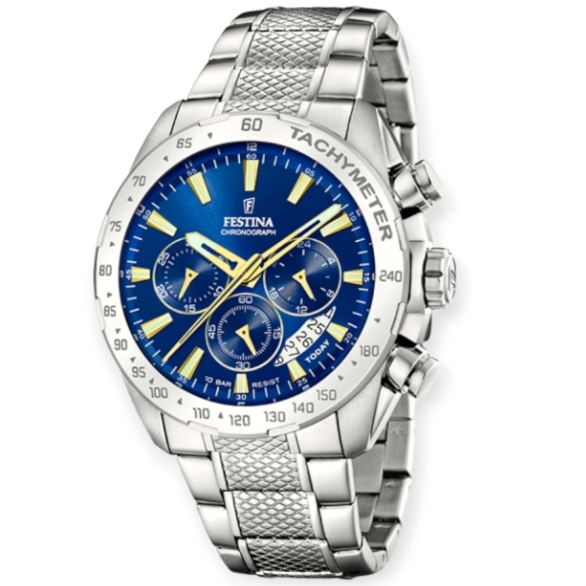 Festina F20668-2 Timeless cronografo acciaio blu