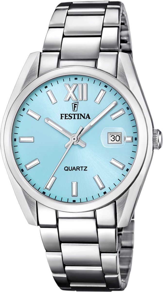 Festina F20683-2 Classic uomo acciaio azzurro