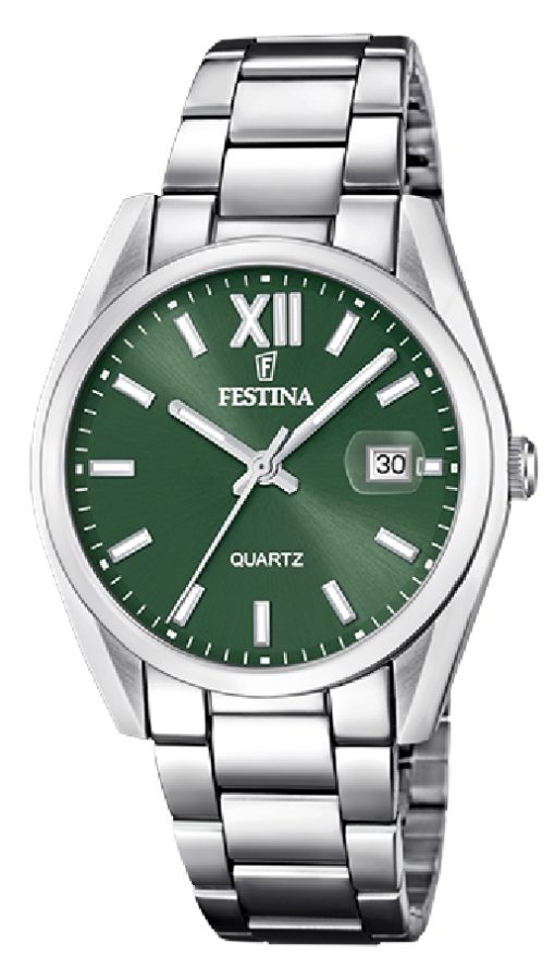 Festina F20683-5 Classic uomo acciaio verde