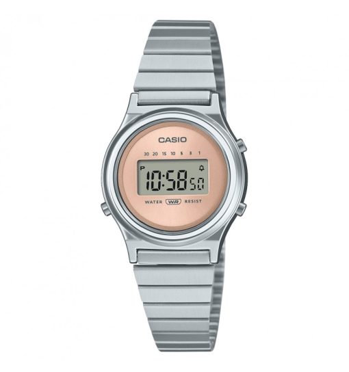 Casio LA700WE-4AEF Vintage tondo digitale rosa donna