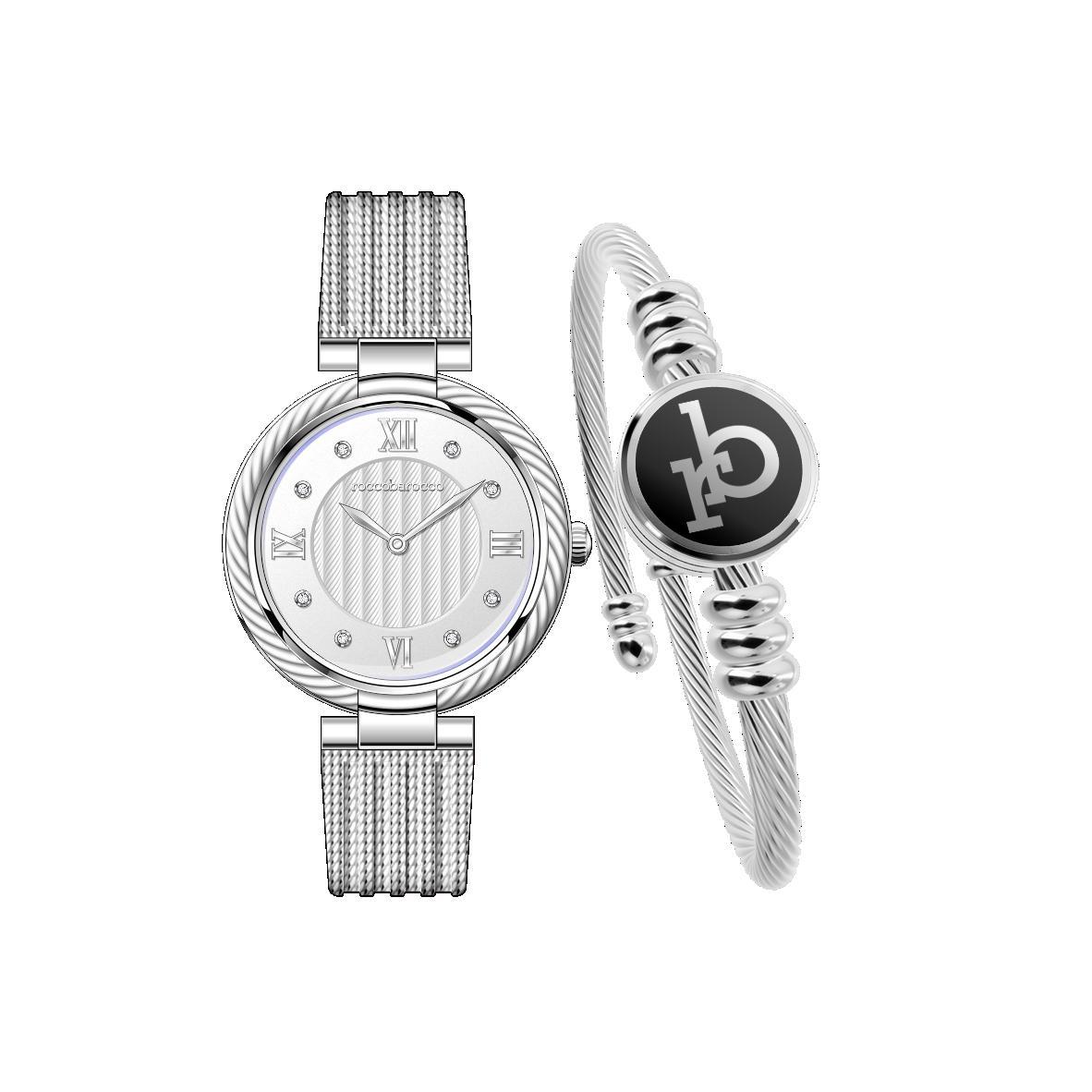 Rocco Barocco RB-4469S-07M Royal acciaio con bracciale