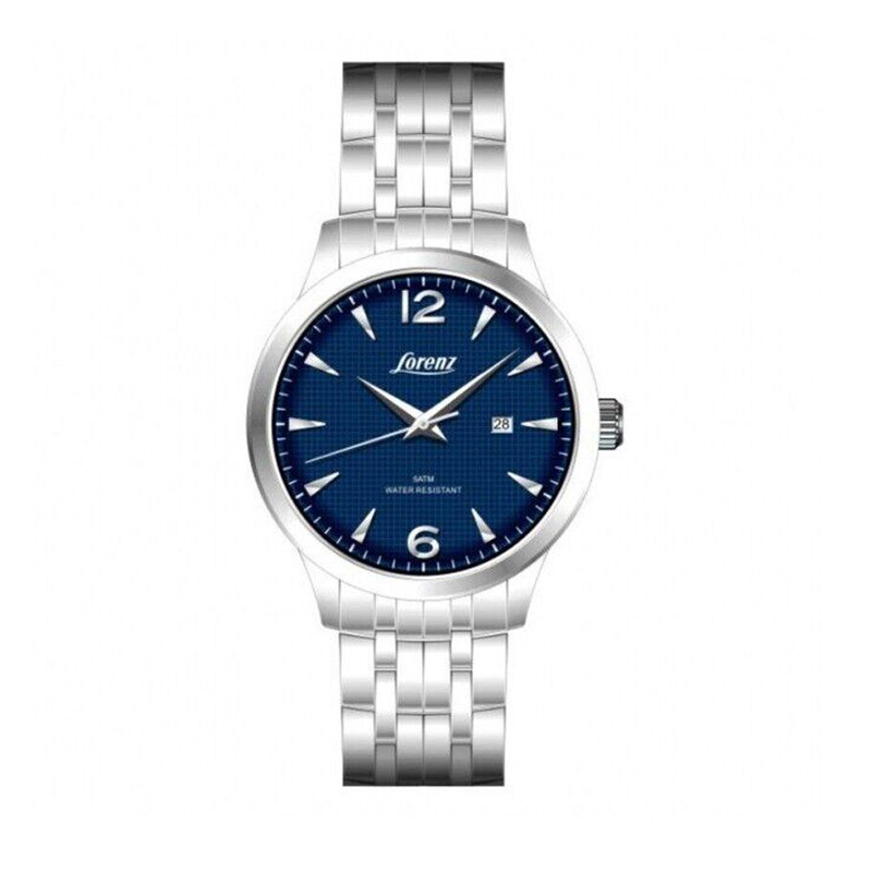 Lorenz 21061BB Vintage uomo acciaio blu