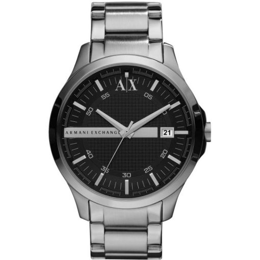 Armani Exchange AX2103-C Hampton acciaio con targhetta