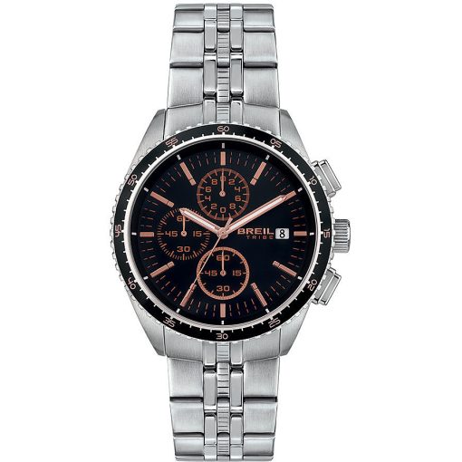 Breil EW0545-C Net Crono Gent acciaio quadrante nero dettagli ramati
