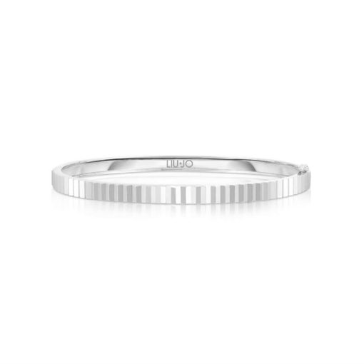 Bracciale Liu Jo LJ2394 Acciaio Rigido Lucido Sfaccettato donna