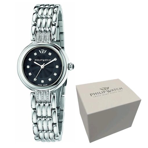 Philip Watch R8253491506 Ginevra Swiss Made con diamanti donna