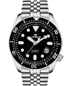 Lorenz 030138AA Shark 3 Automatico nero uomo 20 atm