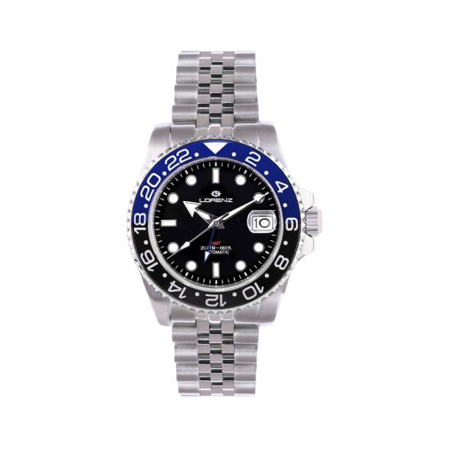 Lorenz 030228CC GMT Automatico Batman nero e blu uomo