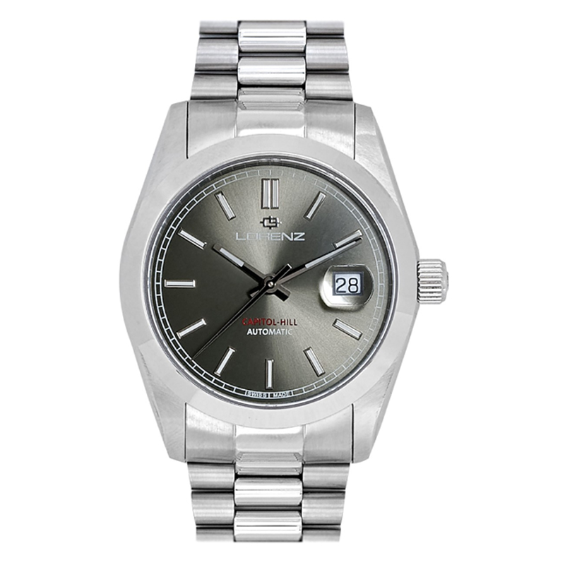 Lorenz 090002DD Automatico Capitol Hill Swiss Made grigio