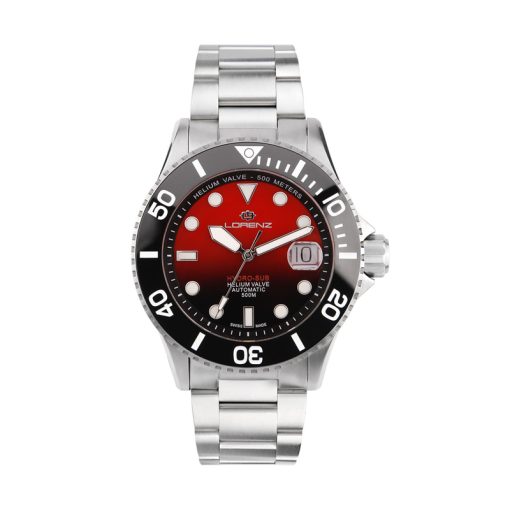 Lorenz 090011CC Automatico Hidro-Sub Swiss Made doppio cinturino