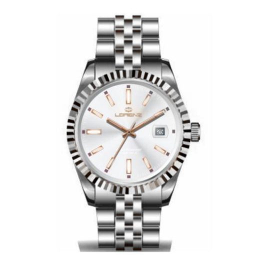 Lorenz 26495LL Sport con datario da uomo silver