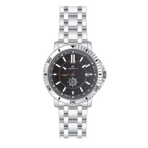 Lorenz 26894AA Sport uomo acciaio nero