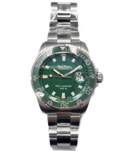Paul Picot 4352SG-CV-1 Mariner automatico 200 metri Swiss made verde