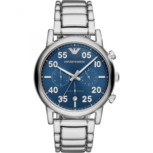 Armani AR11132-C Luigi cronografo acciaio blu