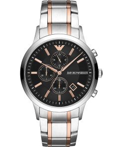 Armani AR11165-C Renato bicolore cronografo nero