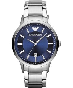 Armani AR11180-C Renato uomo acciaio blu
