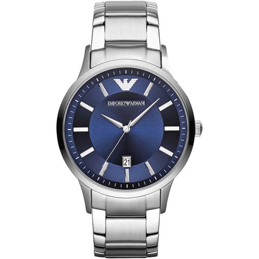 Armani AR11180-C Renato uomo acciaio blu