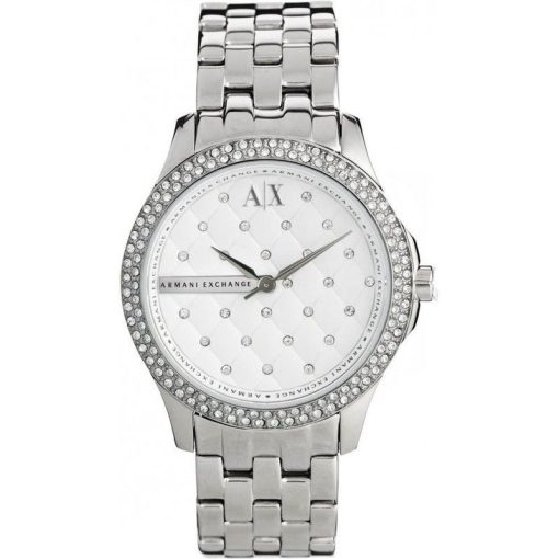 Armani Exchange AX5215-C Lady Hampton quadrante trapuntato con brillantini