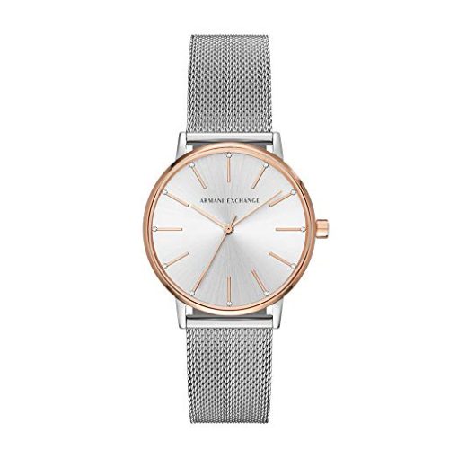 Armani Exchange AX5537-C solo tempo Lola maglia milano cassa ramata donna