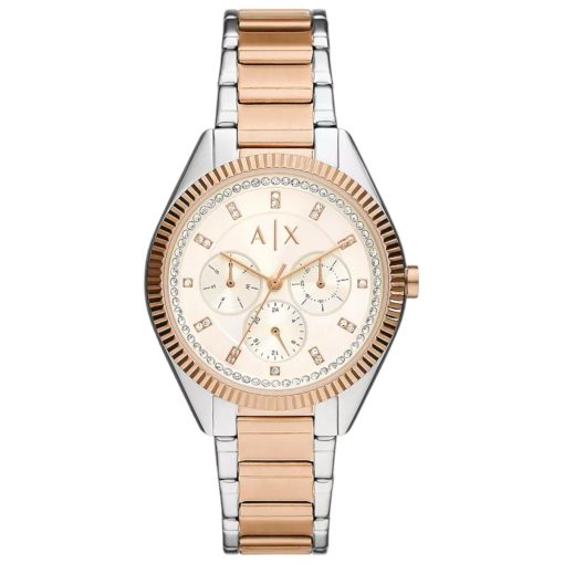 Armani Exchange AX5662-C multifunzione Lady Giacomo bicolore ramato donna