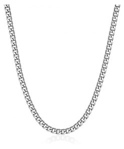 Collana catena lunga in acciaio Brosway BIK93 Ink da uomo