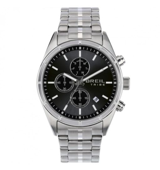 Breil EW0694-C Captain Crono Gent acciaio con datario nero uomo