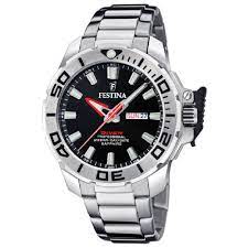 Festina F20665-4 Diver acciaio silver nero con proteggi corona