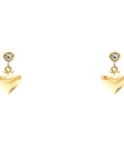 Orecchini Cuori Gold Freddy FJ-10010
