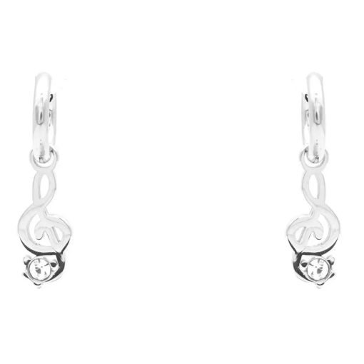 Orecchini Chiave di Violino Silver Freddy FJ-10015