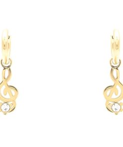 Orecchini Chiave di Violino Gold Freddy FJ-10016
