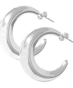 Orecchini Falce di Luna Silver Freddy FJ-10025