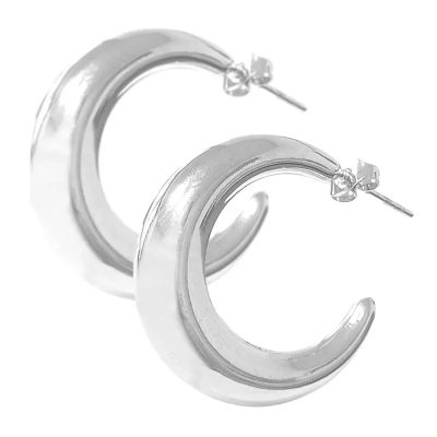 Orecchini Falce di Luna Silver Freddy FJ-10025