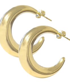 Orecchini Falce di Luna Gold Freddy FJ-10026