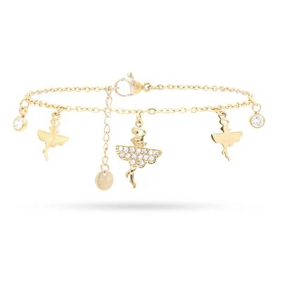 Bracciale Ballerina e Gemme Gold Freddy FJ-20013