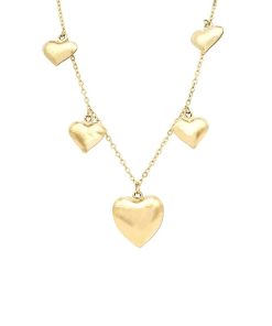 Collana Cuori Gold Freddy FJ-30010