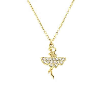 Collana Ballerina Gold Freddy FJ-30014
