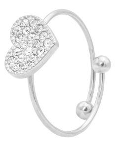 Anello Cuore Silver Freddy FJ-40010
