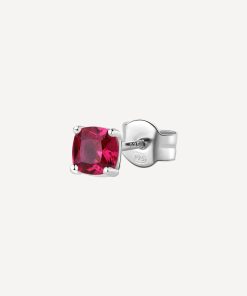 Orecchino a lobo singolo Brosway FPR05 Fancy con zircone rubino