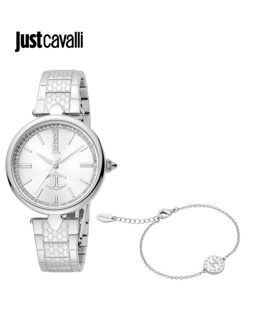 Just Cavalli JC1L156M0045 Set bracciale Valentines acciaio silver
