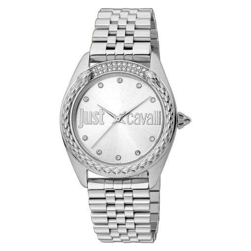 Just Cavalli JC1L195M0045 bracciale acciaio quadrante silver