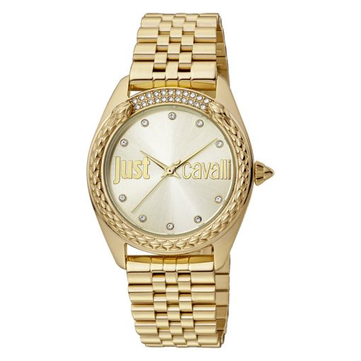 Just Cavalli JC1L195M0065 acciaio dorato quadrante light oro