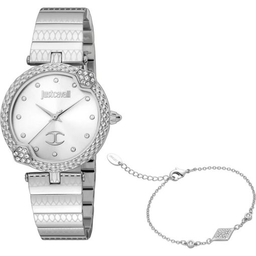 Just Cavalli JC1L197M0045 acciaio quadrante silver
