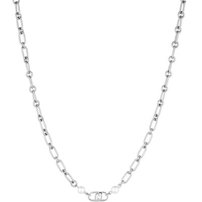 Collana Liu Jo LJ1731 Icona a catena acciaio silver
