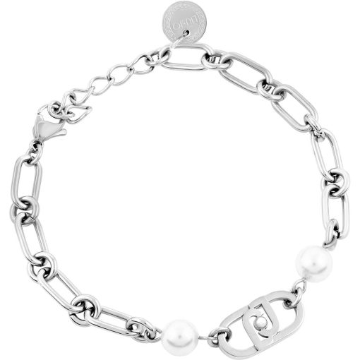 Bracciale Liu Jo LJ1732 Icona a catena acciaio silver