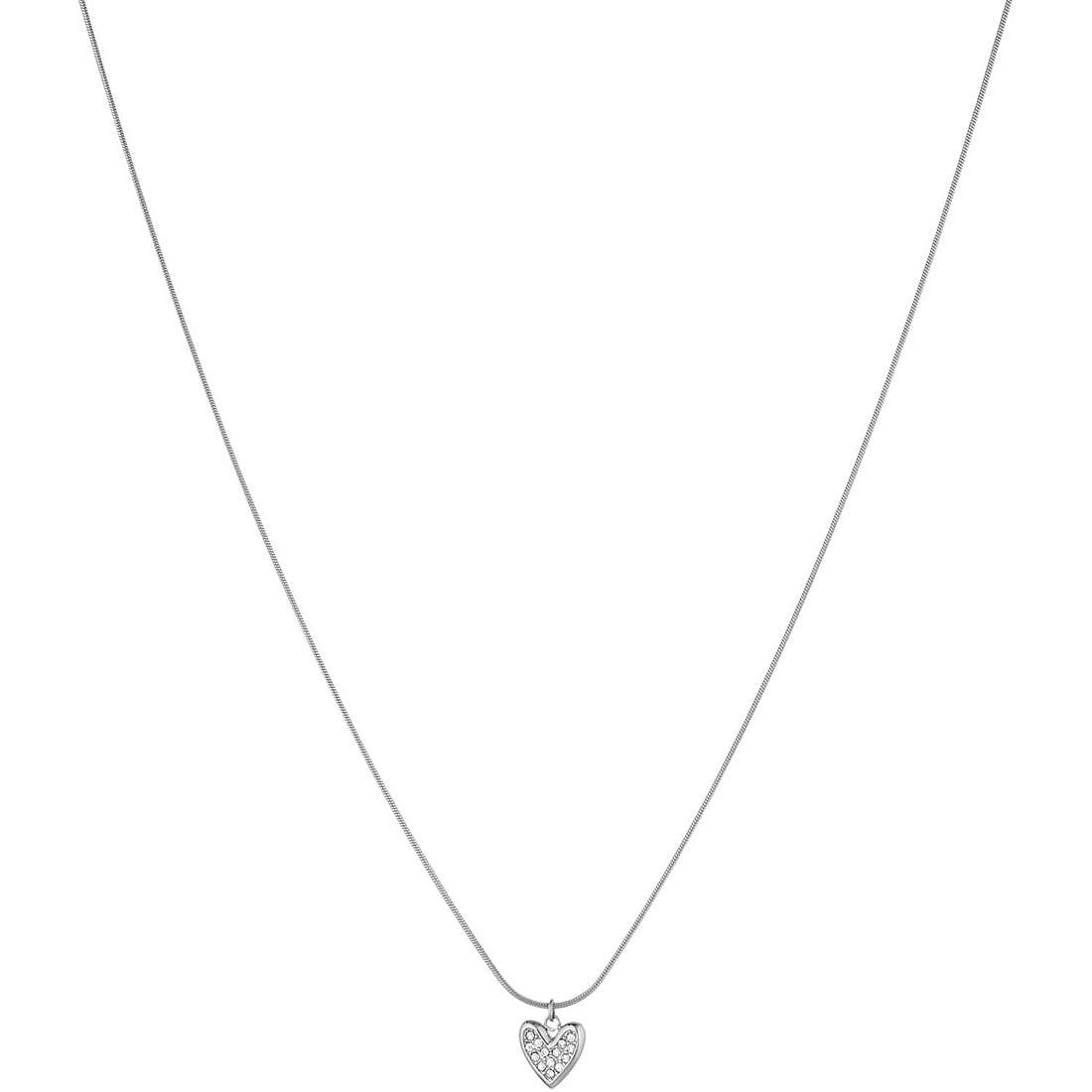 Collana Liu Jo LJ1843 con pendente a cuore e zirconi
